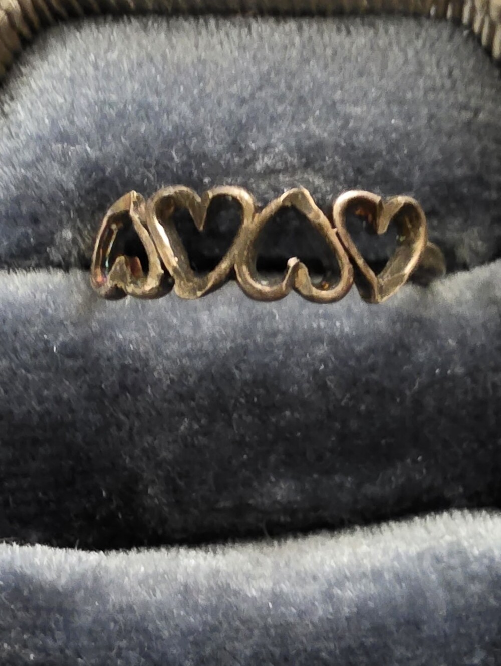 Sterling Silver Heart Ring (Vintage)